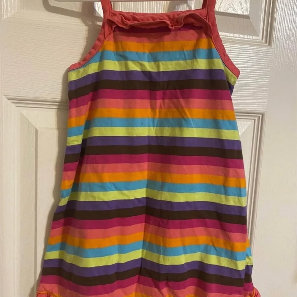 Hanna Andersson Striped Ruffle Sundress
